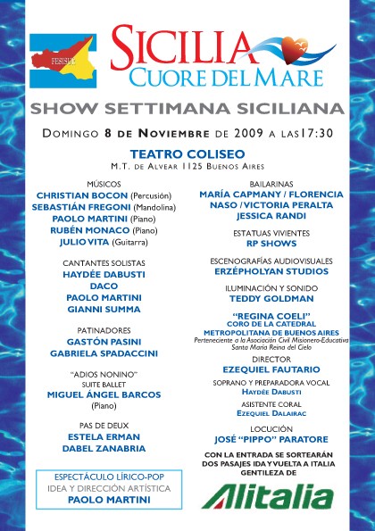 Show Settimana Siciliana